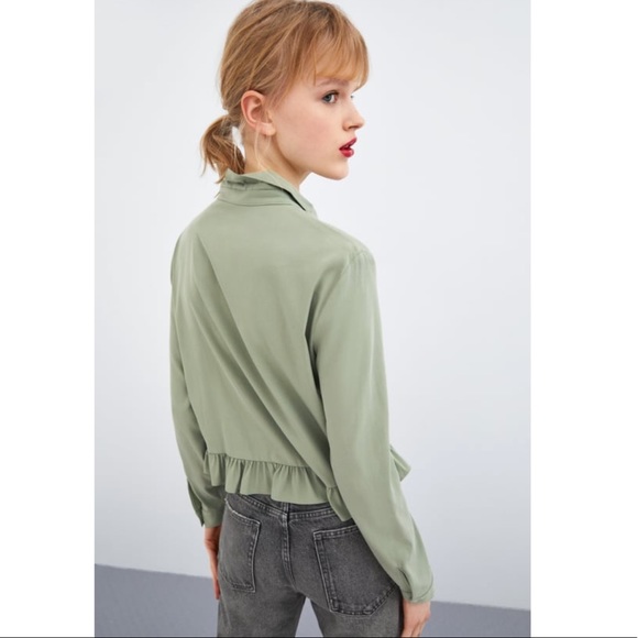 Zara Ruffled Top - Picture 2 of 4